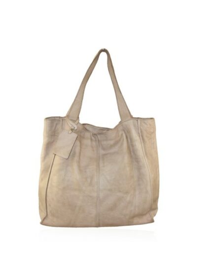 Stilvolle Vintage Leder Umhängetaschen in Beige - Zeitloser Charme für modebewusste Damen