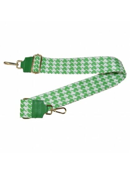 Stylische grüne Schultergurte aus Stoff für Taschen - Leather & Textile Strap