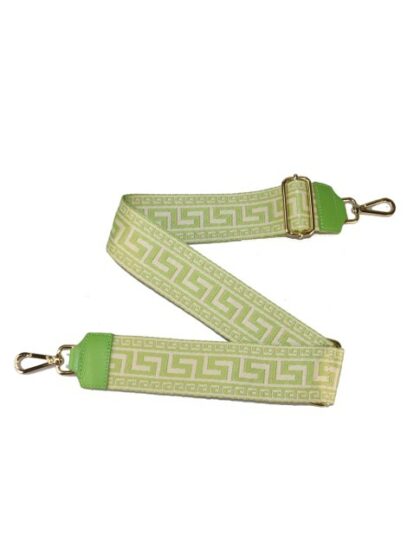 Hellgrüne Stoff-Schultergurte für Taschen aus Leder und Textil
